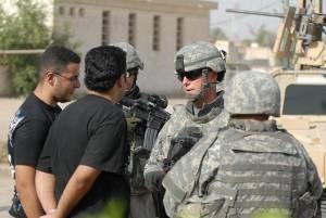 Military Police Commander assesses checkpoints, Iraqi police progress around Baghdad