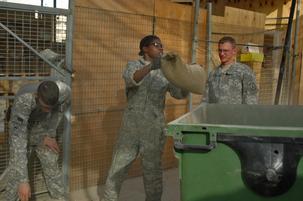 4th Brigade Combat Team, 10th Mountain Division Soldiers actively engaged at Forward Operating Base Loyalty