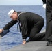 Burial at sea aboard USS Ohio