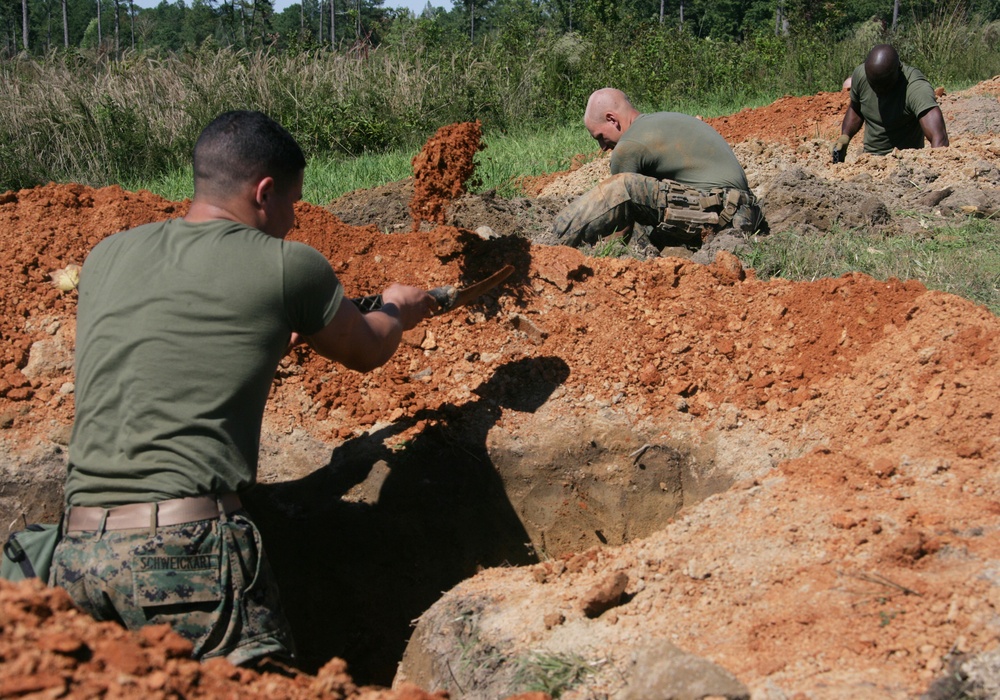 BLT 3/2 Rains Lead on Fort Pickett