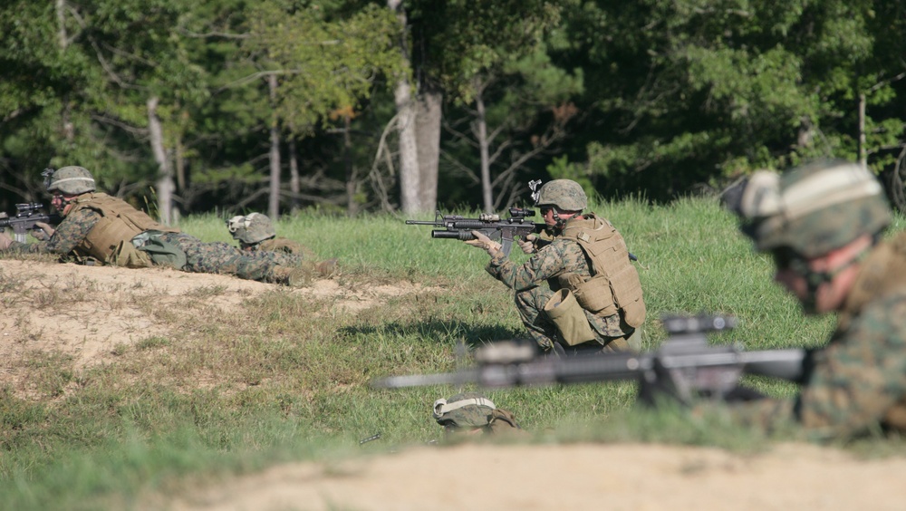 BLT 3/2 Rains Lead on Fort Pickett