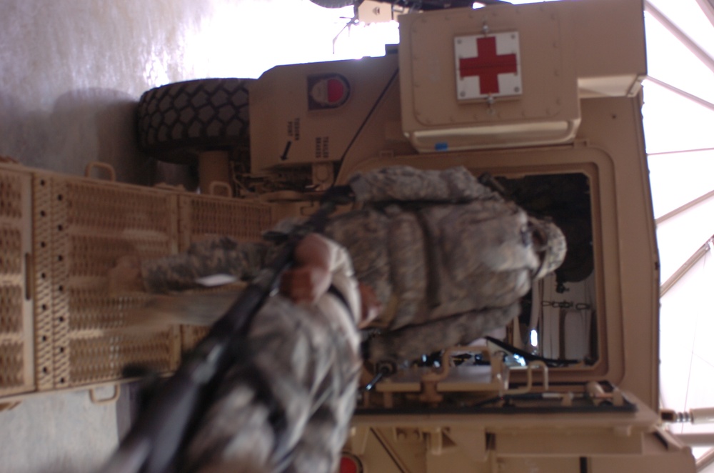 Joint Base Balad Releases Medical MRAPs