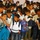 Iraqi national police distribute backpacks, smiles