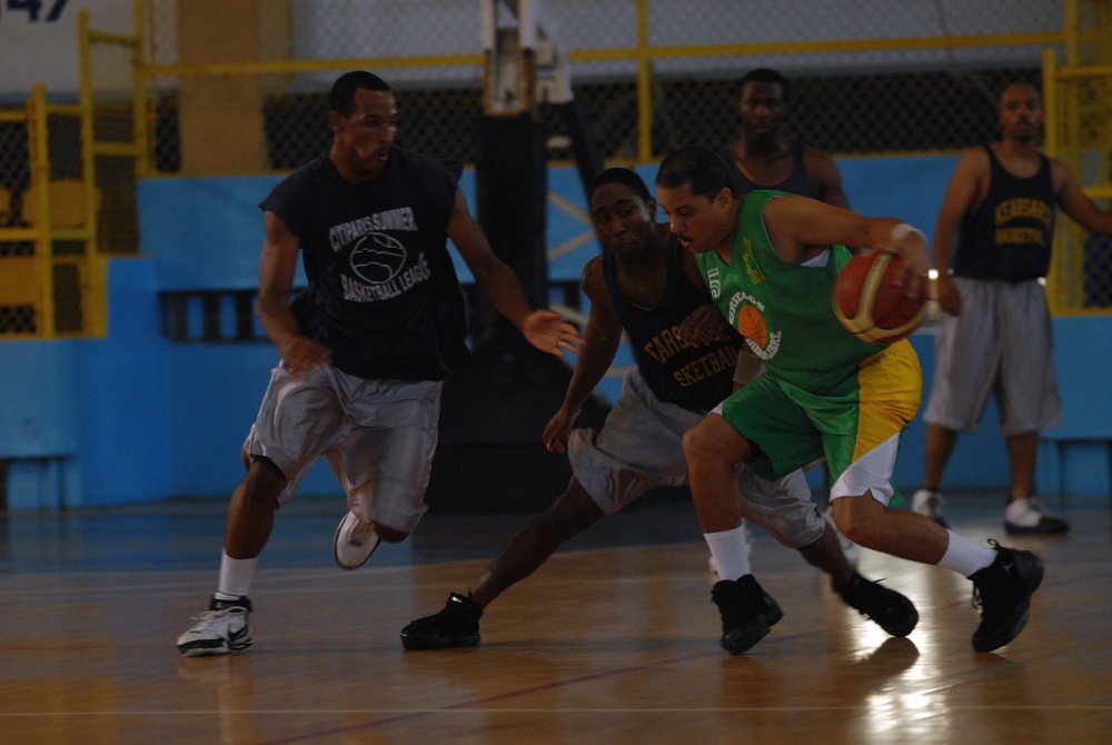 Hitting the hardwood