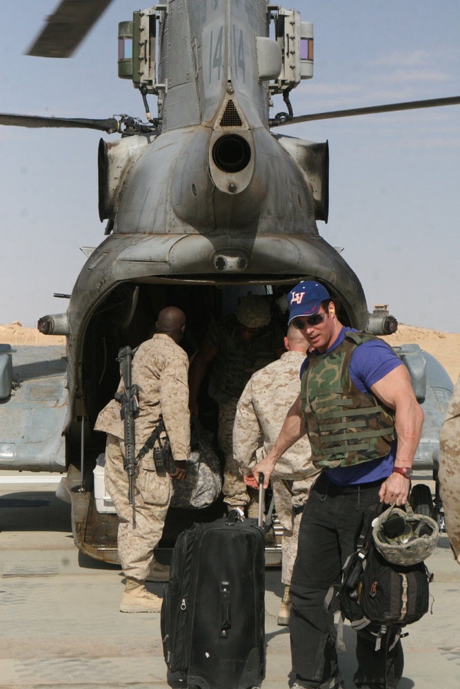 American Gladiators tour Iraq