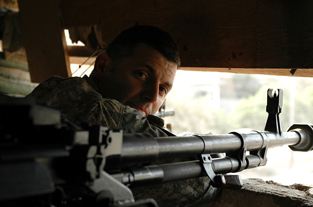 Checking a perimeter tower