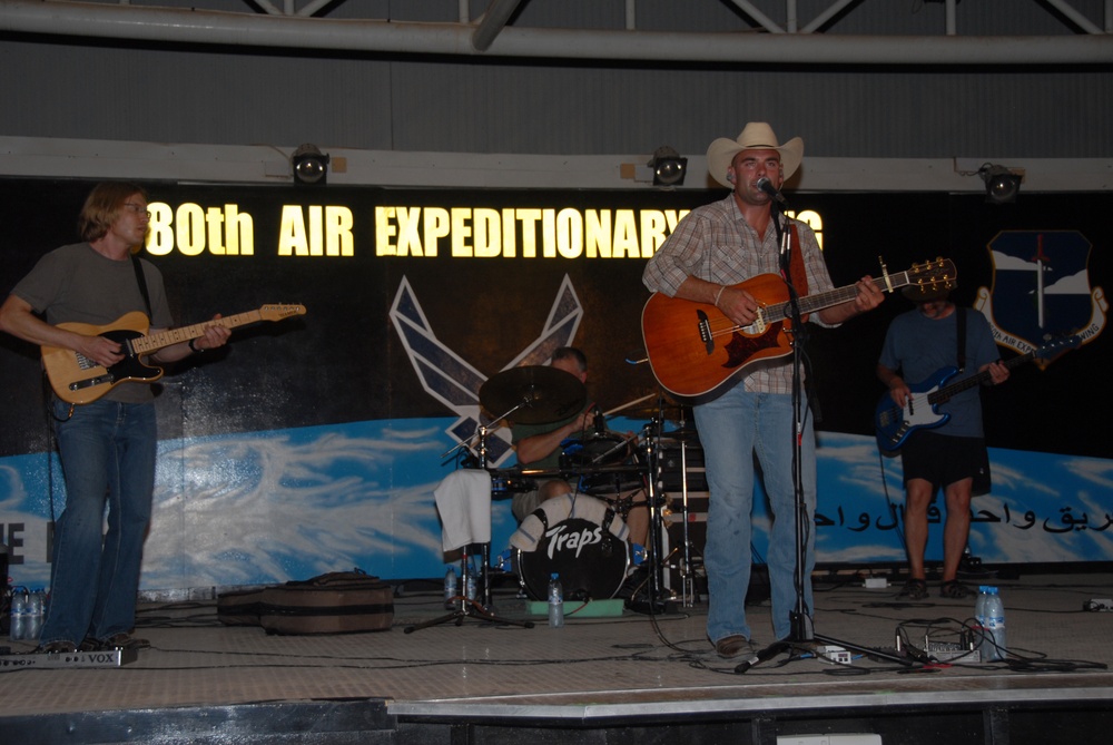 Band Brings 'little Bit of Texas' to Southwest Asia