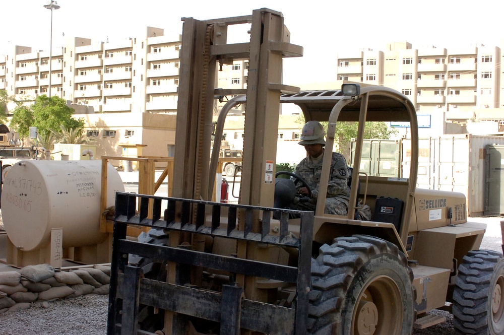 Work on Forward Operating Base Loyalty