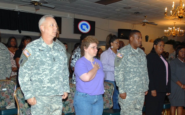 Retirement Ceremony at Pope Air Force Base