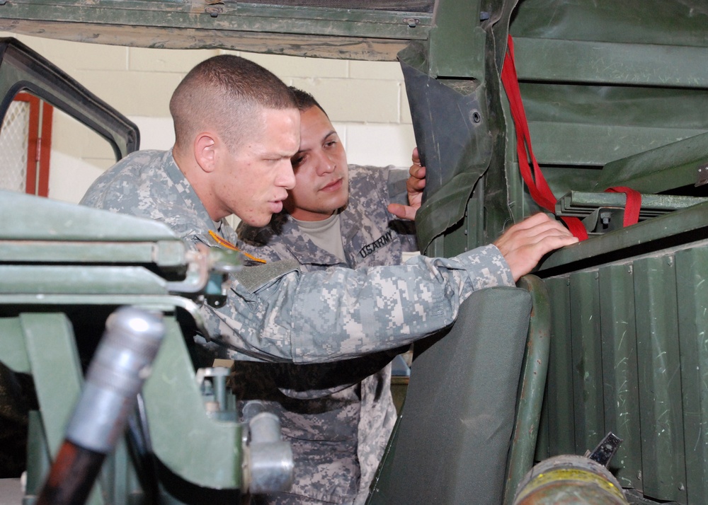 Humvee Maintainance