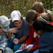 Soldiers teach students basic Army skills