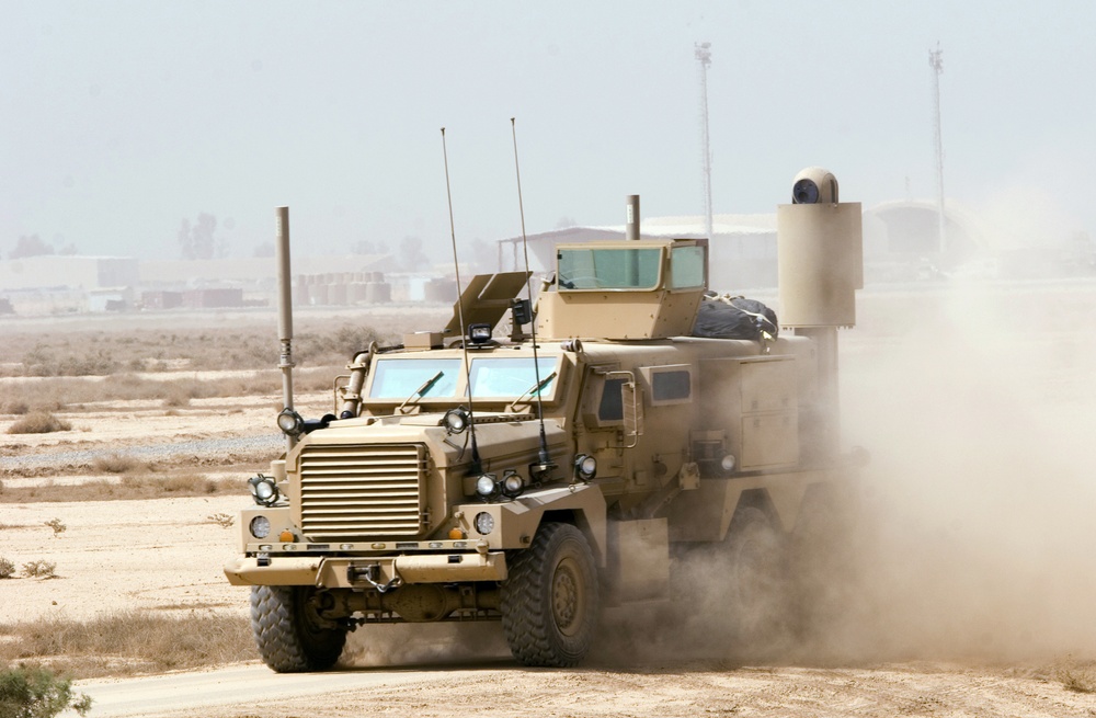 332nd ESFG Employs Tough, Agile Vehicle for Historic Mission