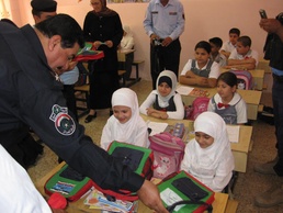 Backpacks: Shaping the future of Iraq one smile at a time