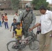 Bicycles put smiles on Iraqi chidrens' faces