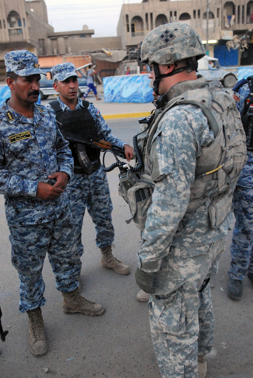 Soldiers, Iraqi Security Forces react to enemy attack, act to quell riots in Abu T'shir