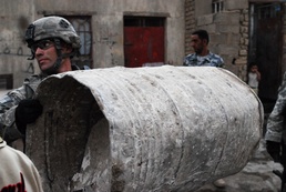 Soldiers, Iraqi Security Forces react to enemy attack, act to quell riots in Abu T'shir