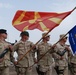 Macedonian Minister of Defense visits soldiers at Camp Taji