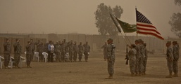 312th Military Police Battalion hands over reins to 508th Military Police Battalion after a job 'well done'