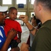 USS Kearsarge personnel treat Dominican citizens at sports complex in Sabana Grande