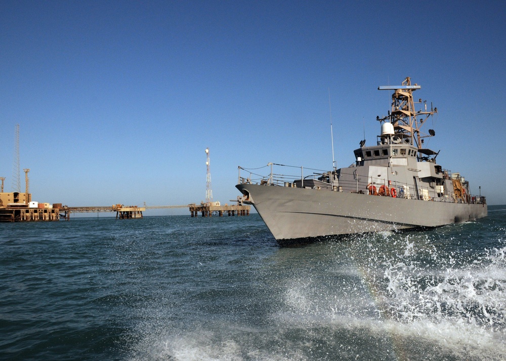 USS Chinook conducts maritime security operations in Persian Gul