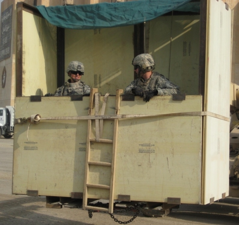 Army Engineers conceal American Soldiers, block sniper attempts