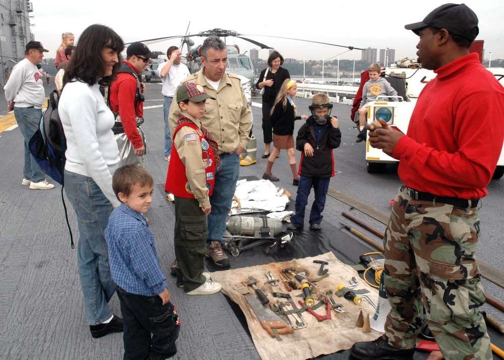 USS Nassau Celebrates 100th Anniversary of the Great White Fleet