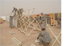 4th Platoon, 370th Engineer Company Installs Modular Protective System