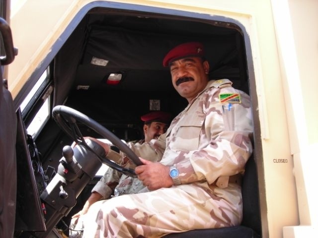 8th Iraqi Army Division Receives Route Clearance Equipment