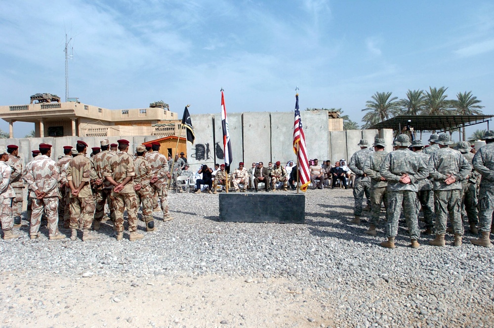 Patrol Base Warrior's Keep transitions to Iraqi Army