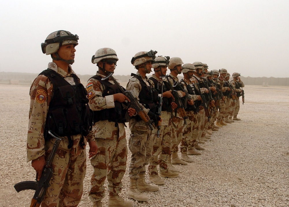 Iraqi Army takes over Patrol Base Vanderhorn