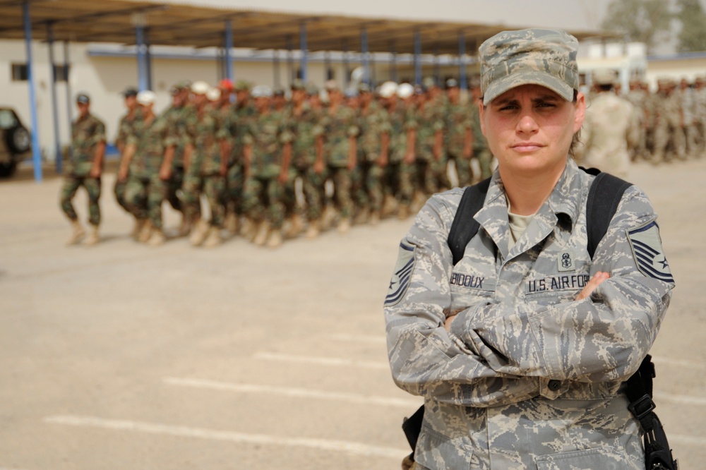 United States Air Force instructor makes her mark on Iraq's future