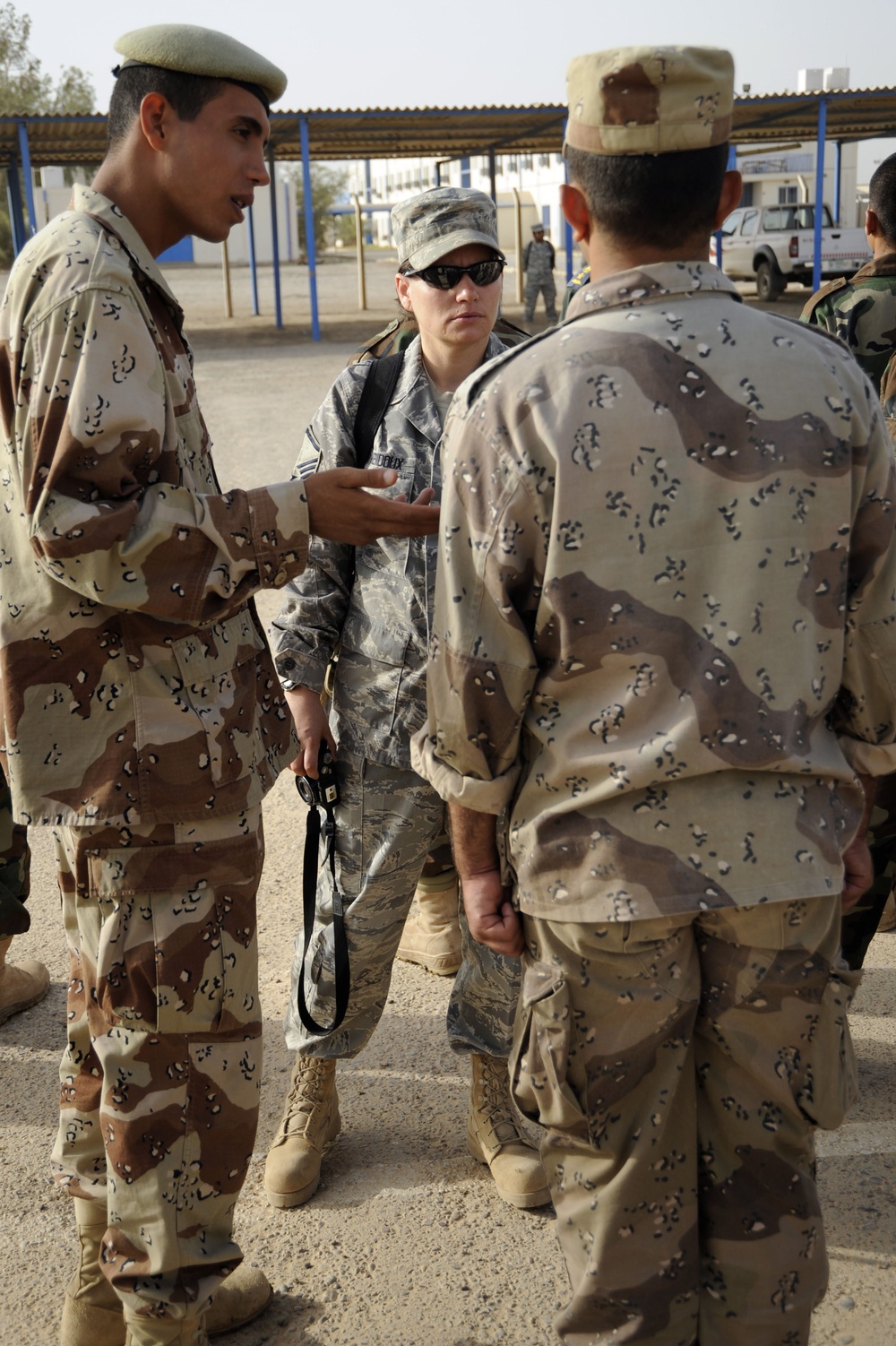 United States Air Force instructor makes her mark on Iraq's future