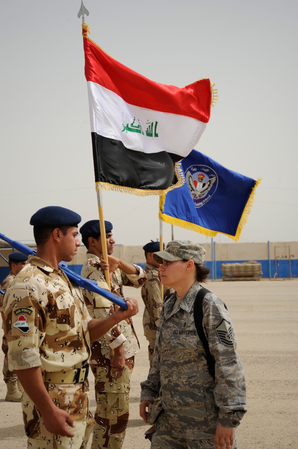 United States Air Force instructor makes her mark on Iraq's future