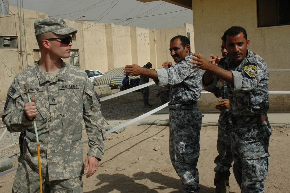 NP conduct STX training in Iraq