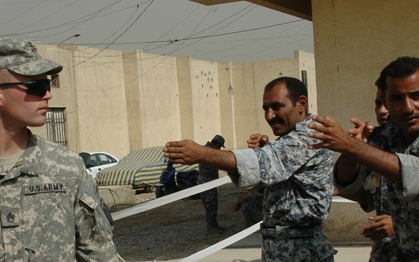 NP conduct STX training in Iraq