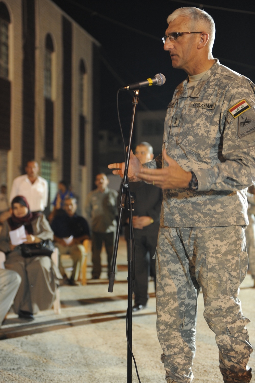 1st Armored Division Band Performs in Baquobah