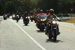 'Wagonmasters' focus on safety with motorcycle ride