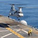 Helping a Sea Kinght depart the USS Boxer