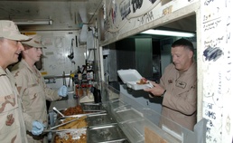 Deployed Bid Farewell to Last containerized deployment kitchen in Area of Operations