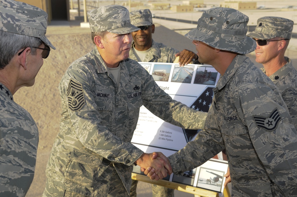 Air Foce Chief of Staff Visits 379th Air Expeditionary Wing