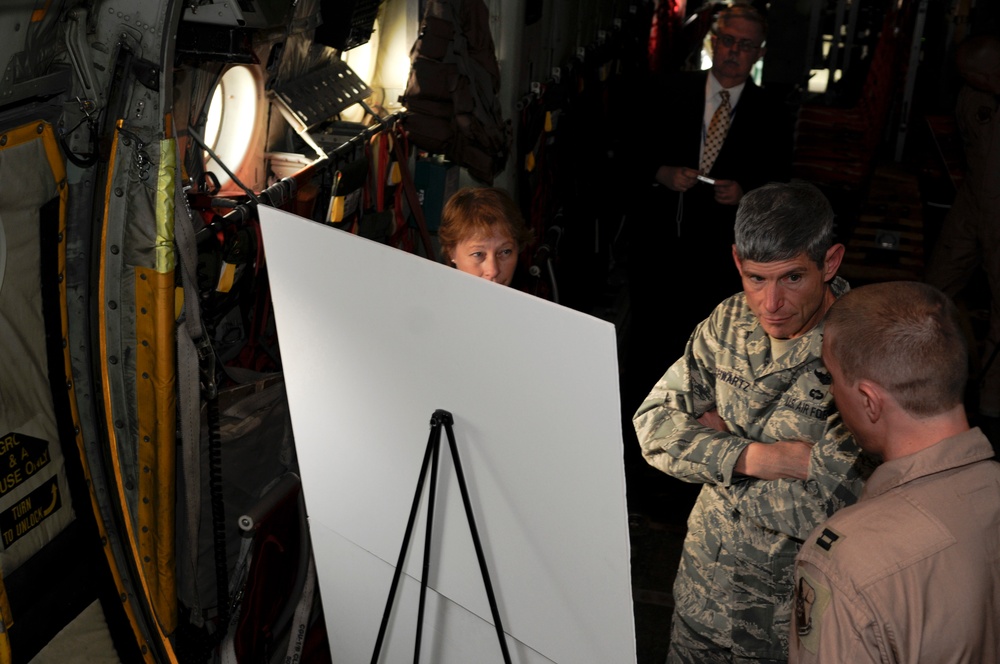 Air Foce Chief of Staff Visits 379th Air Expeditionary Wing