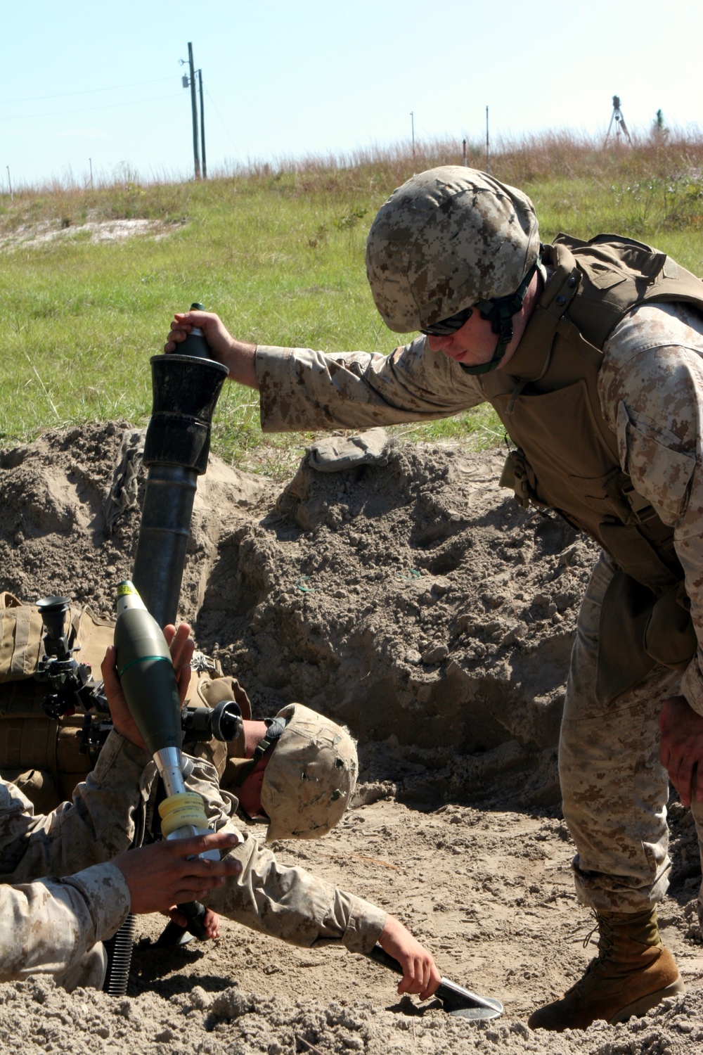 22nd Marine Expeditionary Unit Heightens Skills During Fire Support Training