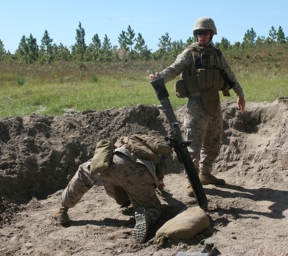 22nd Marine Expeditionary Unit Heightens Skills During Fire Support Training