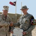 Soldiers receive the Navy/Marine Achievement Medal