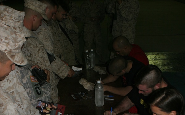 UFC visits Camp Taqaddum