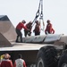 USS Ronald Reagan flight deck drills