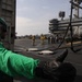 USS Ronald Reagan flight deck drills