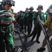 USS Ronald Reagan Flight Deck Drills