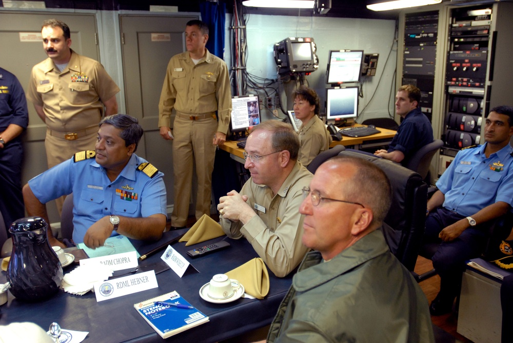 Action alongside the Indian Navy