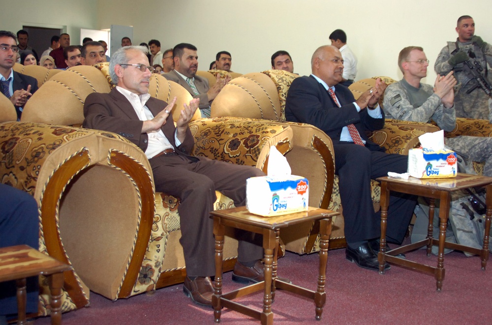 Oqba Bin Nafea school reopens in Rusafa